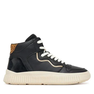 Sneakersy Geox J Laquinny J56M3B 05402 C0531 D Czarny - Buty dla dziewczynek - miniaturka - grafika 1
