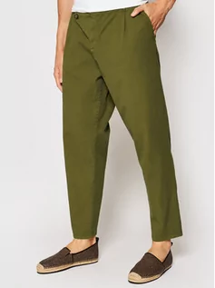 Spodnie damskie - Imperial Spodnie materiałowe PD2JBLE5KU Zielony Regular Fit - grafika 1