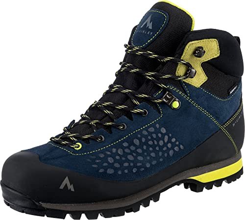 Mc Kinley Blackiston Mid AQX Męskie buty trekkingowe, Bluedark Greenlime - 40 EU