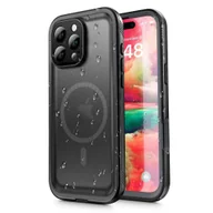 Etui i futerały do telefonów - Etui IPHONE 16 PRO MAX Tech-Protect ShellBox MagSafe IP68 czarne - miniaturka - grafika 1