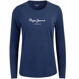 PEPE JEANS KOSZULKA DAMSKA DŁUGI RĘKAW GRANAT r.XS - Koszulki i topy damskie - miniaturka - grafika 1