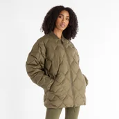 Kurtki damskie - Kurtka damska New Balance WJ43503DMO  zielona - miniaturka - grafika 1