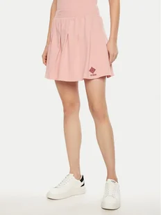 Guess Spódnica mini V5RD00 KCOK1 Różowy Regular Fit - Spódnice - miniaturka - grafika 1