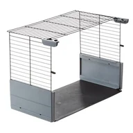 Klatki dla gryzoni - Ferplast Multipla Double, klatka dla małych zwierząt  - Rozszerzenie podstawy klatki - Dł. x szer. x wys.: 37 x 72 x 50 cm - miniaturka - grafika 1