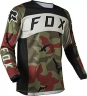 Odzież motocyklowa - Fox 180 Bnkr Jersey Green Camo - miniaturka - grafika 1