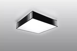 Sollux Lighting Plafon HORUS 25 czarny SPANISH ORANGE - Lampy ścienne - miniaturka - grafika 1