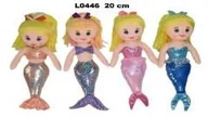 Lalki dla dziewczynek - Lalka Syrenka 20cm Mix - miniaturka - grafika 1