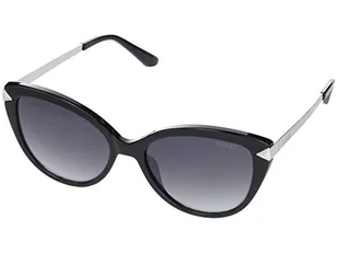 Guess Damskie okulary przeciwsłoneczne 0, Shiny Black, 56 - Okulary przeciwsłoneczne - miniaturka - grafika 1