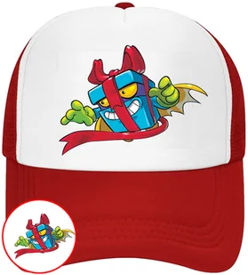 CZAPKA Z DASZKIEM SUPER ZINGS DLA DZIECI LATO - Czapki i chusty sportowe męskie - miniaturka - grafika 1