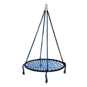 Hamaki - Sapphire Huśtawka hamakowa bocianie gniazdo SG-245 BINGO niebieska HUSTAWKA_ST247_BINGO_BLUE - miniaturka - grafika 1
