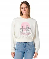 Bluzy damskie - Bluza Wrangler RELAXED SWS 112362584 Vintage White XS - miniaturka - grafika 1