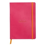 Notesy i bloczki - Notatnik Rhodia A5, miękka oprawa, linie, Malinowy - miniaturka - grafika 1