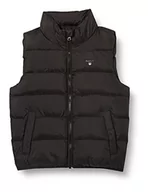 Kurtki i płaszcze dla chłopców - GANT Kamizelka chłopięca, czarny, 146 cm - miniaturka - grafika 1