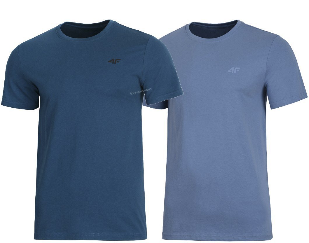 4F ZESTAW 2szt. 2-PAK MÄSKA KOSZULKA T-SHIRT 100% BAWEĹNA / rozm M