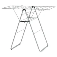 Suszarki na ubrania - Brabantia Suszarka do ubrań Hangon 150 cm metaliczna szara 403361 - miniaturka - grafika 1