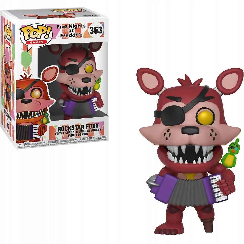 Funko POP! Games, figurka kolekcjonerska, FNAF, Rockstar