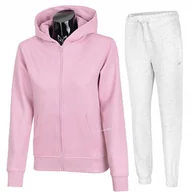 Spodnie sportowe damskie - 4F DAMSKI DRES BAWEĹNA KOMPLET BLUZA SPODNIE / rozm XS - miniaturka - grafika 1