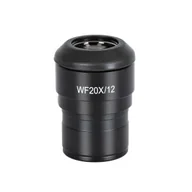Mikroskopy i lupy - Delta Optical Okular mikroskopowy WF20x z krzyżem i podziałką o średnicy 30 mm - miniaturka - grafika 1