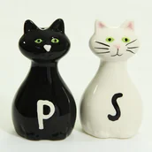 Gadżety do domu - Kemiś Solniczka i pieprzniczka, kotki - miniaturka - grafika 1
