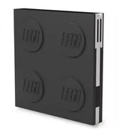 Zeszyty szkolne - LEGO 53567 Notatnik z długopisem czarny - miniaturka - grafika 1