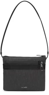 Torebki damskie - Torba antykradzieżowa Pacsafe Metrosafe X crossbody pouch Carbon (PME30625136) RB - grafika 1