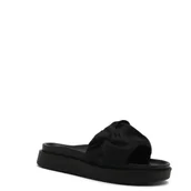 Klapki i japonki damskie - INUIKII Klapki FJORD FLOWER | z dodatkiem skóry - miniaturka - grafika 1