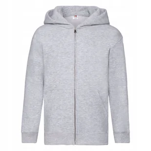 Bluza Dziecięca Z Kapturem Rozpinana Heather Grey r. 5-6(116) - Bluzy dla dziewczynek - miniaturka - grafika 1