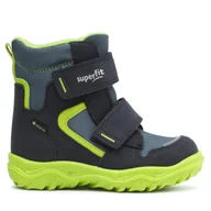 Buty dla chłopców - Śniegowce Superfit GORE-TEX 1-000047-8020 M Granatowy - miniaturka - grafika 1