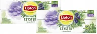 Herbata - ﻿Herbata Lipton Zioła Świata Czystek z jagodami 2 opakowania - miniaturka - grafika 1