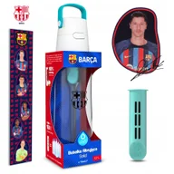 Butelki filtrujące - Butelka Lewandowski Dafi Fc Barcelona 0,7l Turkus - miniaturka - grafika 1