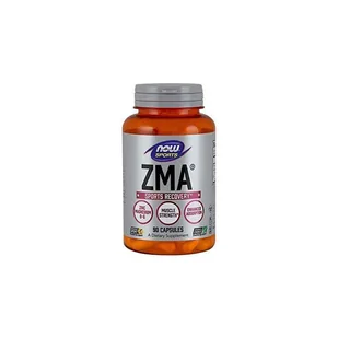 Now Foods Magnez Cynk i Witamina B6 ZMA Combination of Zinc Magnezsium & Vitamin B-6 90 kapsułek NOW SPORTS - Boostery testosteronu - miniaturka - grafika 4