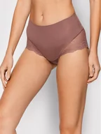 Majtki damskie - Spanx Figi klasyczne z wysokim stanem Undie-tectable Lace Hi-Hipster SP0515 Różowy - miniaturka - grafika 1