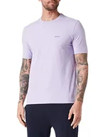 Koszulki męskie - BOSS koszulka męska, Light/Pastel Purple534, 5XL - miniaturka - grafika 1
