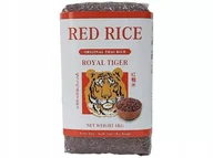 Ryż - Ryż czerwony Red Rice Orginal Thai Royal Tiger 1kg - miniaturka - grafika 1