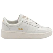 Trampki damskie - Gola Classics Women's Grandslam Leather Trainers White/White/White CLA567WW - 37 - miniaturka - grafika 1