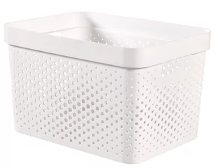 CURVER Pojemnik ażurowy INFINITY 17L biały CURVER Recycled 245676 - Pudła i pojemniki do przechowywania - miniaturka - grafika 5