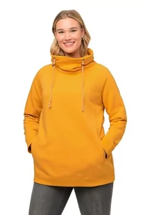 Ulla Popken Bluza damska, pomarańczowy/żółty, 58-60 - Bluzy damskie - miniaturka - grafika 1