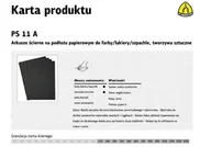 Materiały ścierne - Klingspor Papier ścierny wodoodporny PS 11 11892 - miniaturka - grafika 1