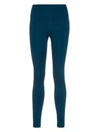 Spodnie sportowe damskie - Nike Legginsy w kolorze granatowym do biegania - miniaturka - grafika 1
