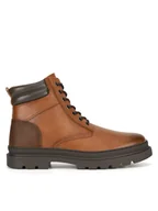 Botki męskie - Lasocki Trzewiki 123AM1846 Brązowy - miniaturka - grafika 1