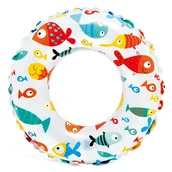 Materace dmuchane i koła do pływania - Kółko Koło Do Pływania plażowe 61cm Intex - miniaturka - grafika 1