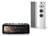 Zestawy stereo - Rose RS520 (czarny) + 704 S3 (biały) - miniaturka - grafika 1