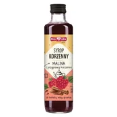 Syropy i koncentraty owocowe - Polska R����a Syrop Malina I Przyprawy Korzenne 250Ml Do Herbaty I Wody - miniaturka - grafika 1