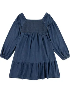 Levi's Kids Sukienka dżinsowa w kolorze granatowym - Sukienki - miniaturka - grafika 1