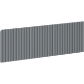 Fronty meblowe - Mexen Rivel front ryflowany do korpusu szafki łazienkowej 50 x 20 cm, grafit mat - 91A20-0500-235-1-66 - miniaturka - grafika 1