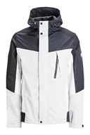 Kurtki męskie - JACK & JONES Męska kurtka Jcologan Light Jacket Sn, Black/Detail:Highrise/White BLOCKING, XL - miniaturka - grafika 1