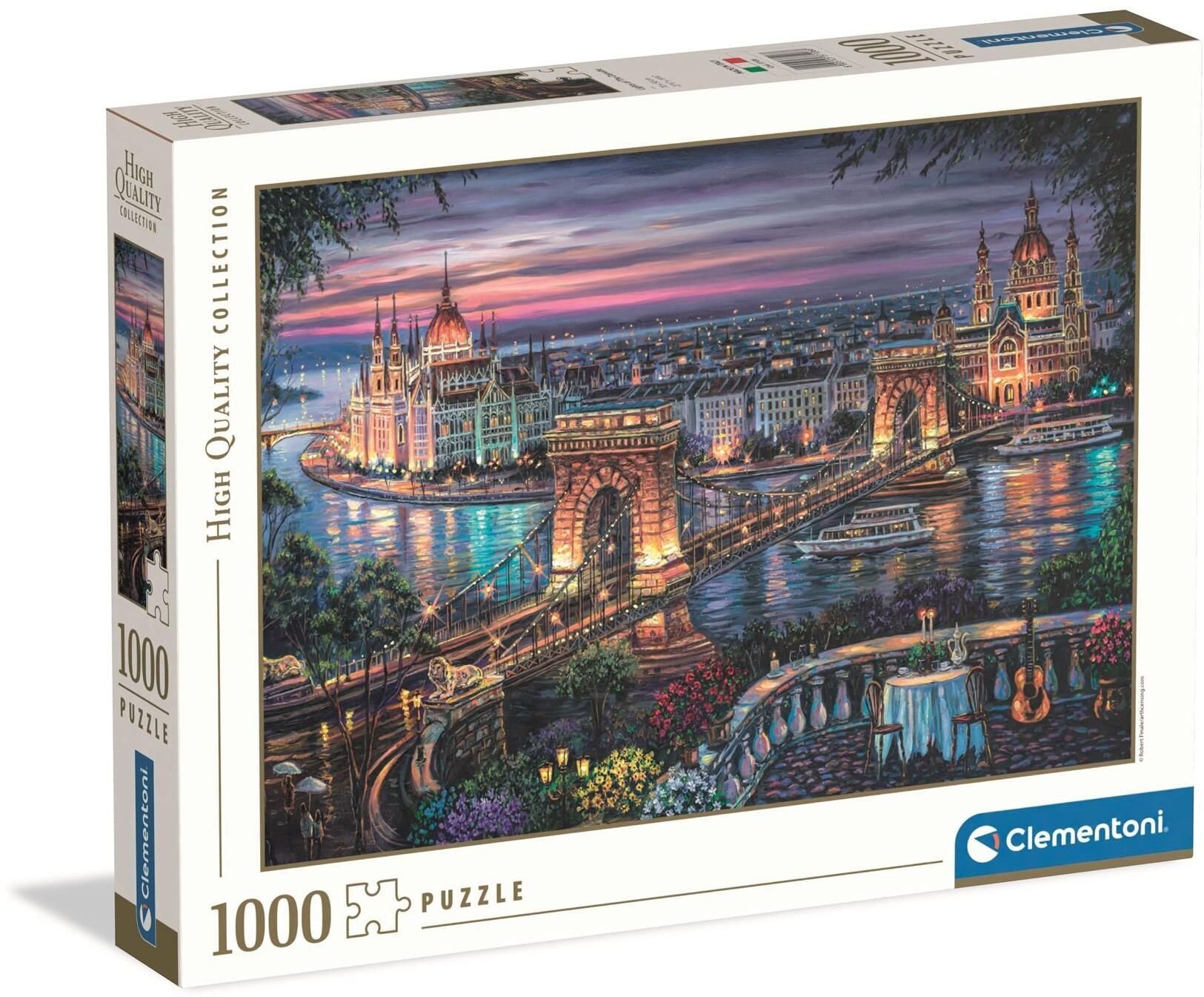 CLE puzzle 1000 HQ Lights of the Danube 37106