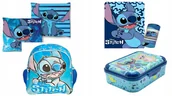 Plecaki - Zestaw Lilo i Stitch Śniadaniówka Poduszka Plecak Koc - miniaturka - grafika 1