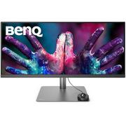 Monitory - BenQ PD3420Q Szary (9H.LJHLB.QBE) - miniaturka - grafika 1