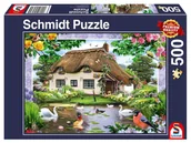 Puzzle - Schmidt Puzzle PQ 500 Wiejski domek G3 - - miniaturka - grafika 1